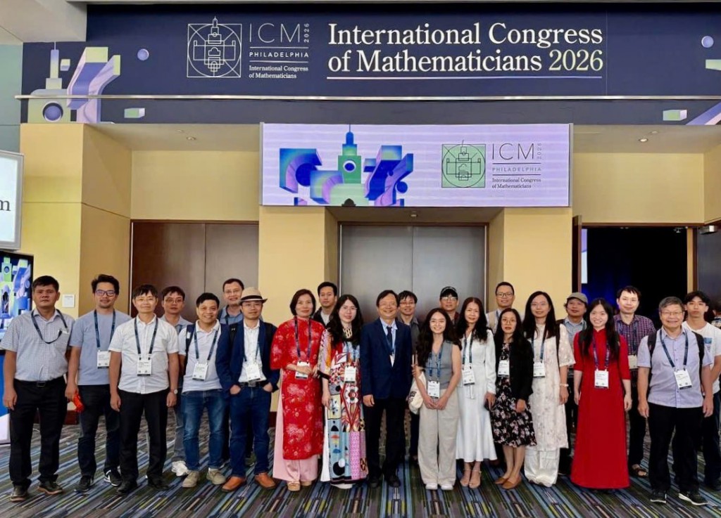 3 nữ giảng viên TNUS tham dự và báo cáo tại Đại hội Toán học Thế giới (ICM 2026) tại Hoa Kỳ