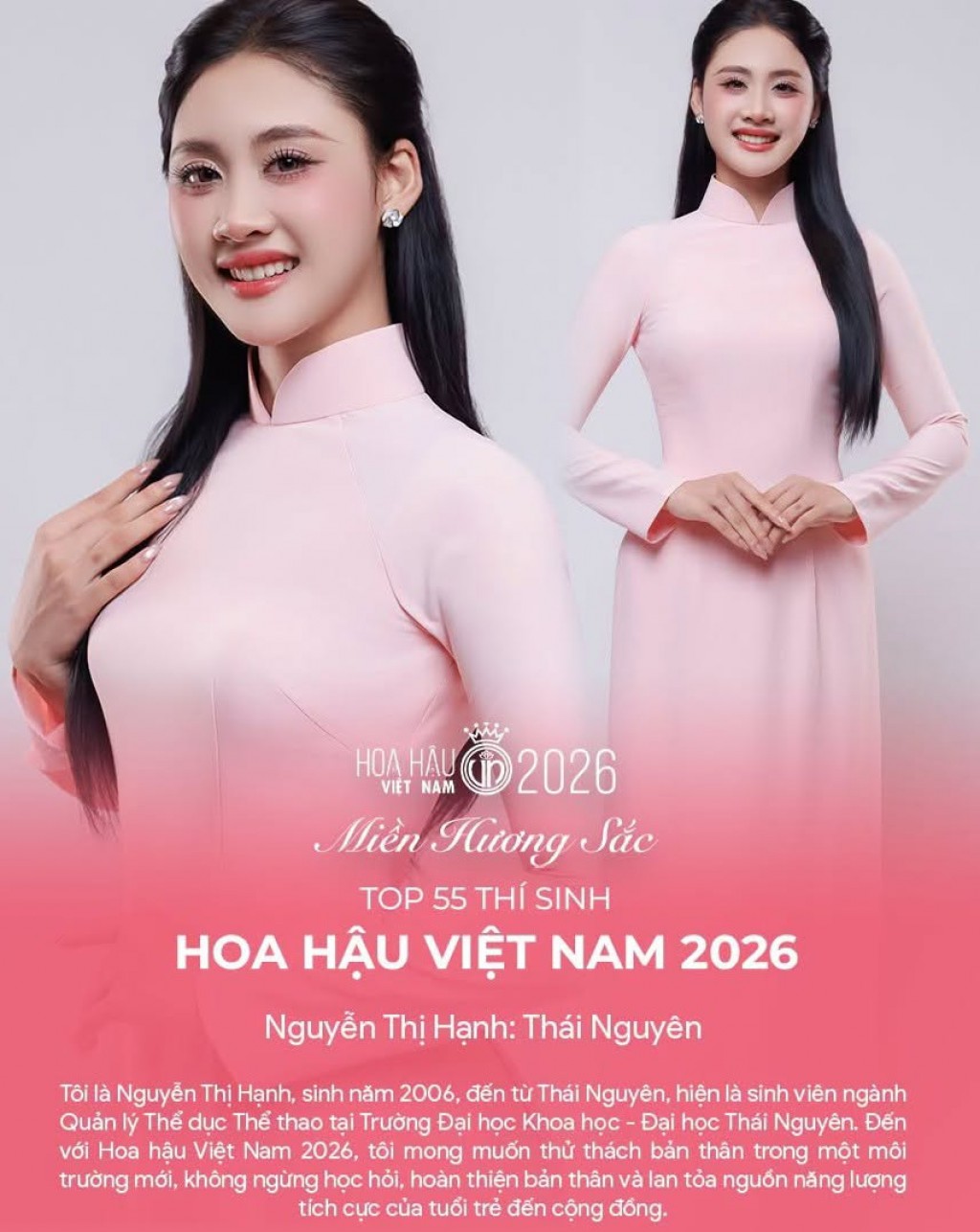 Hành trình từ mái chèo đến Hoa hậu Việt Nam: ‘Vẻ đẹp còn là bản lĩnh và kỷ luật’