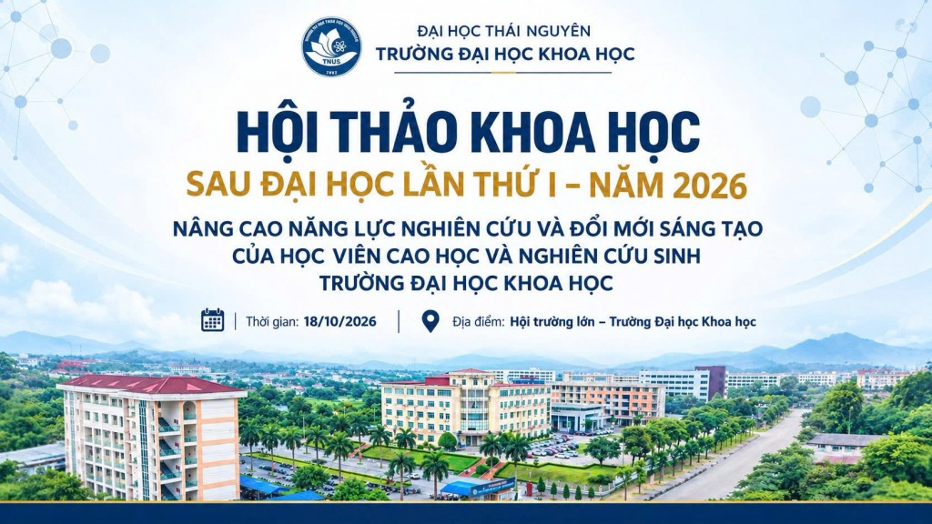Hội thảo Sau đại học lần thứ I: TNUS mở diễn đàn nâng tầm nghiên cứu sau đại học